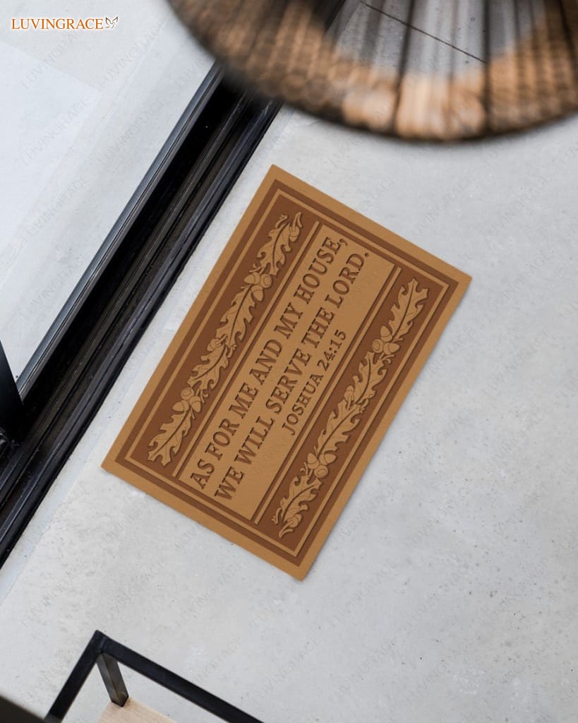 As For Me And My House Doormat