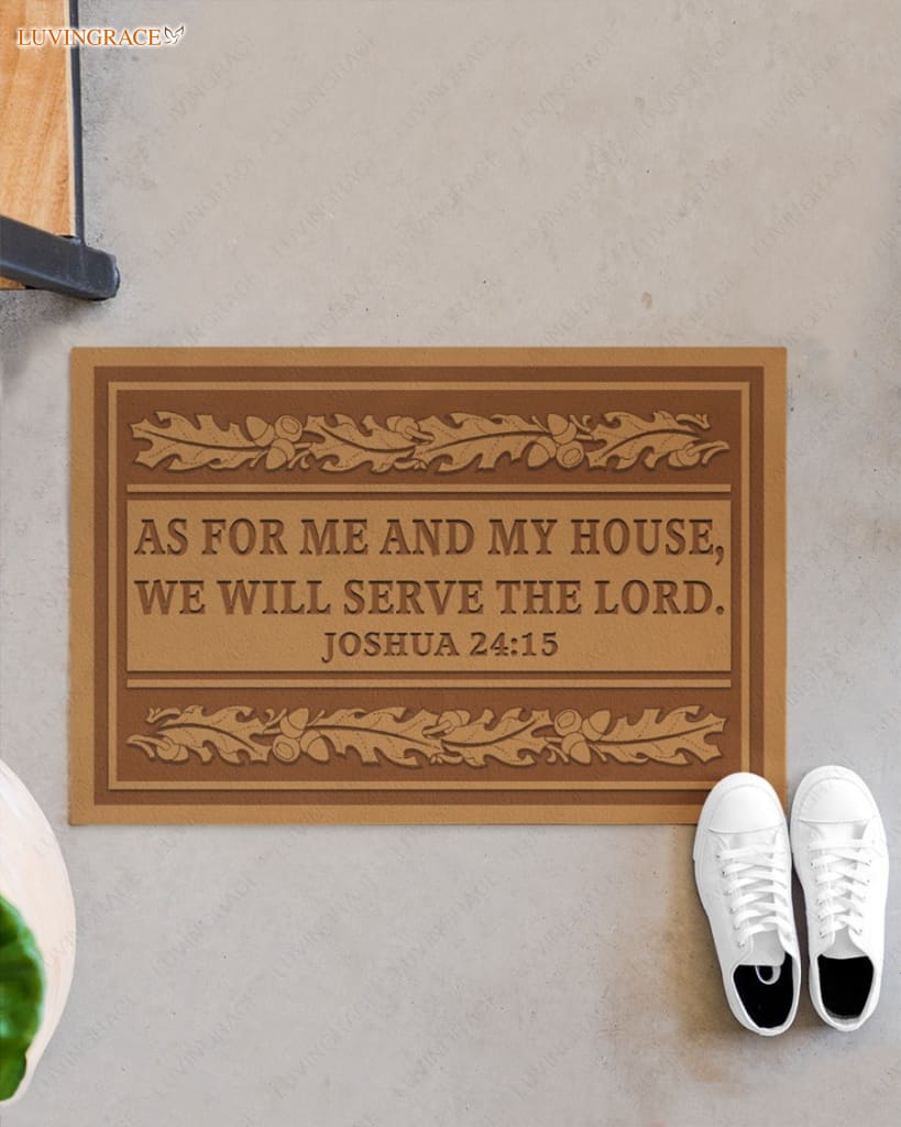 As For Me And My House Doormat
