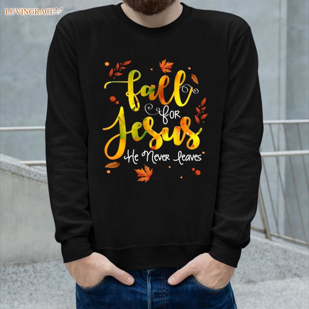 Autumn Fall For Jesus Shirt