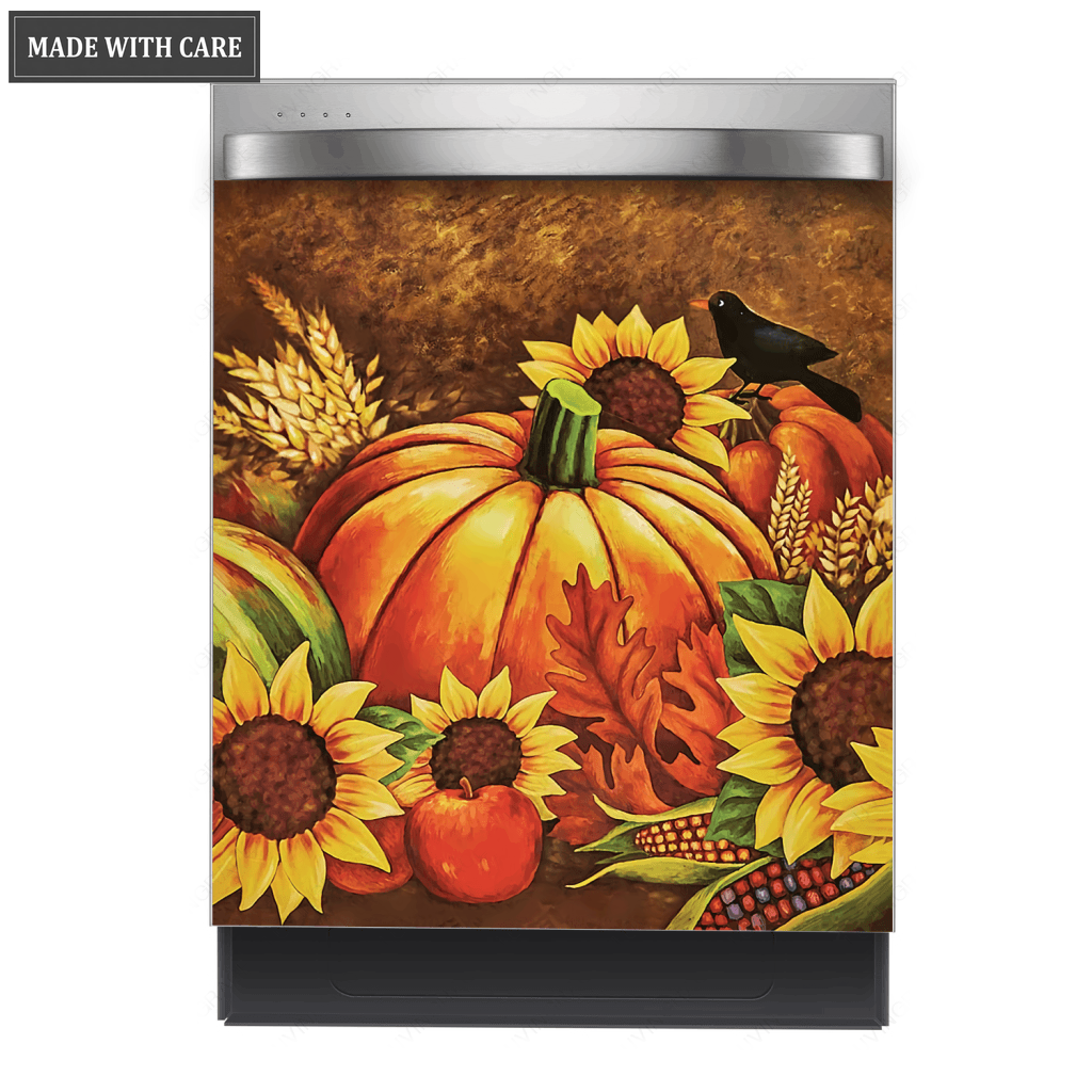 Autumn Is Coming Dishwasher Magnet Cover