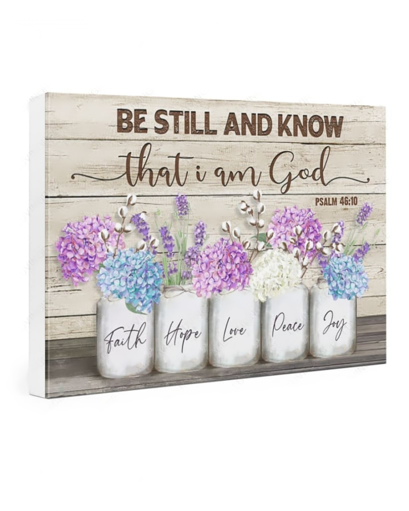 Be Still Flowers Jar