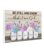 Be Still Flowers Jar