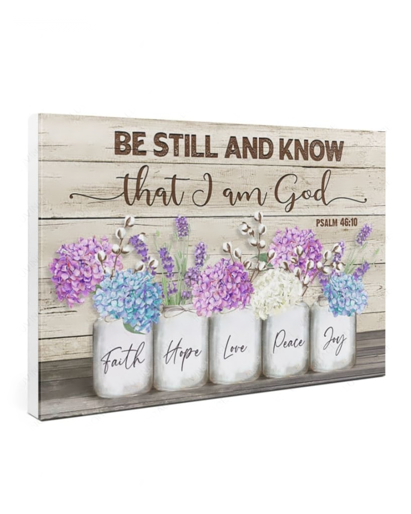 Be Still Flowers Jar