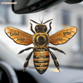 Bee God Says You Are Ornament