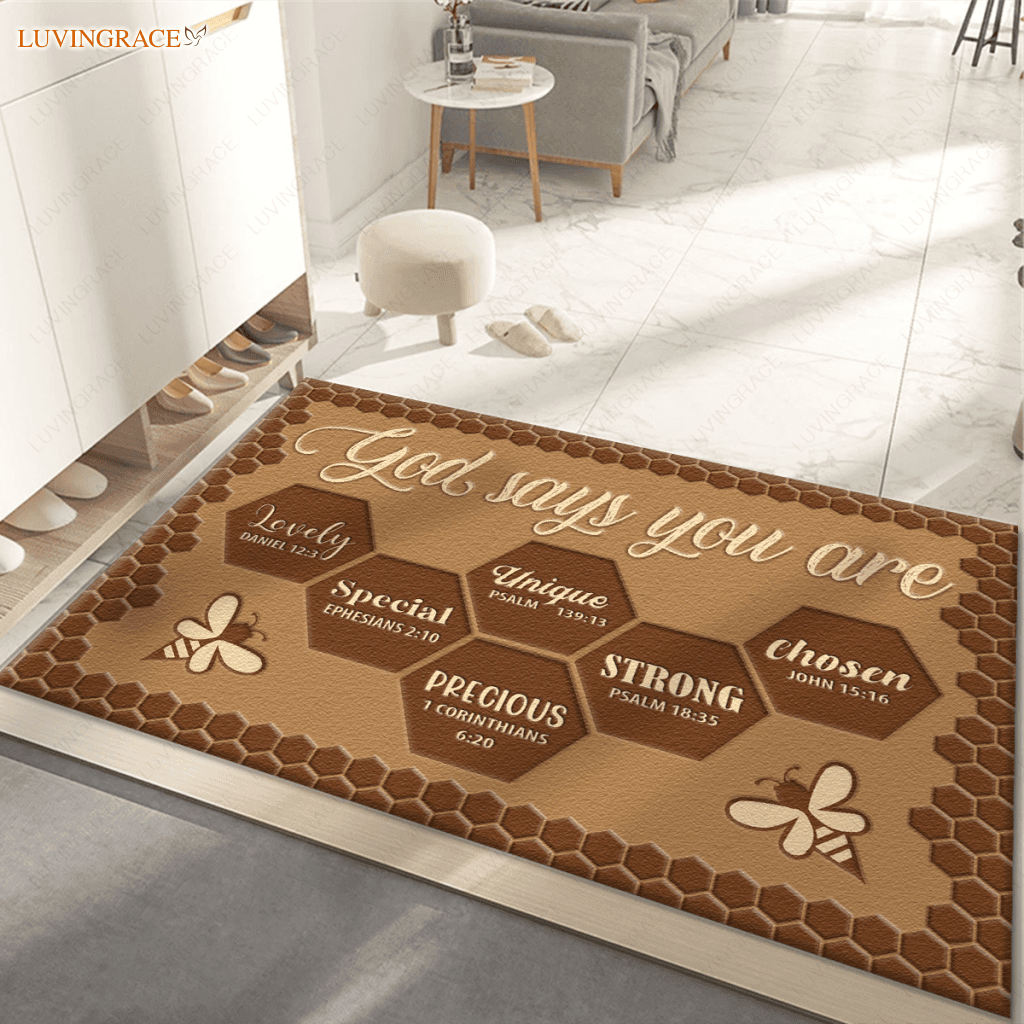 Beehive God Says You Are Brown Doormat