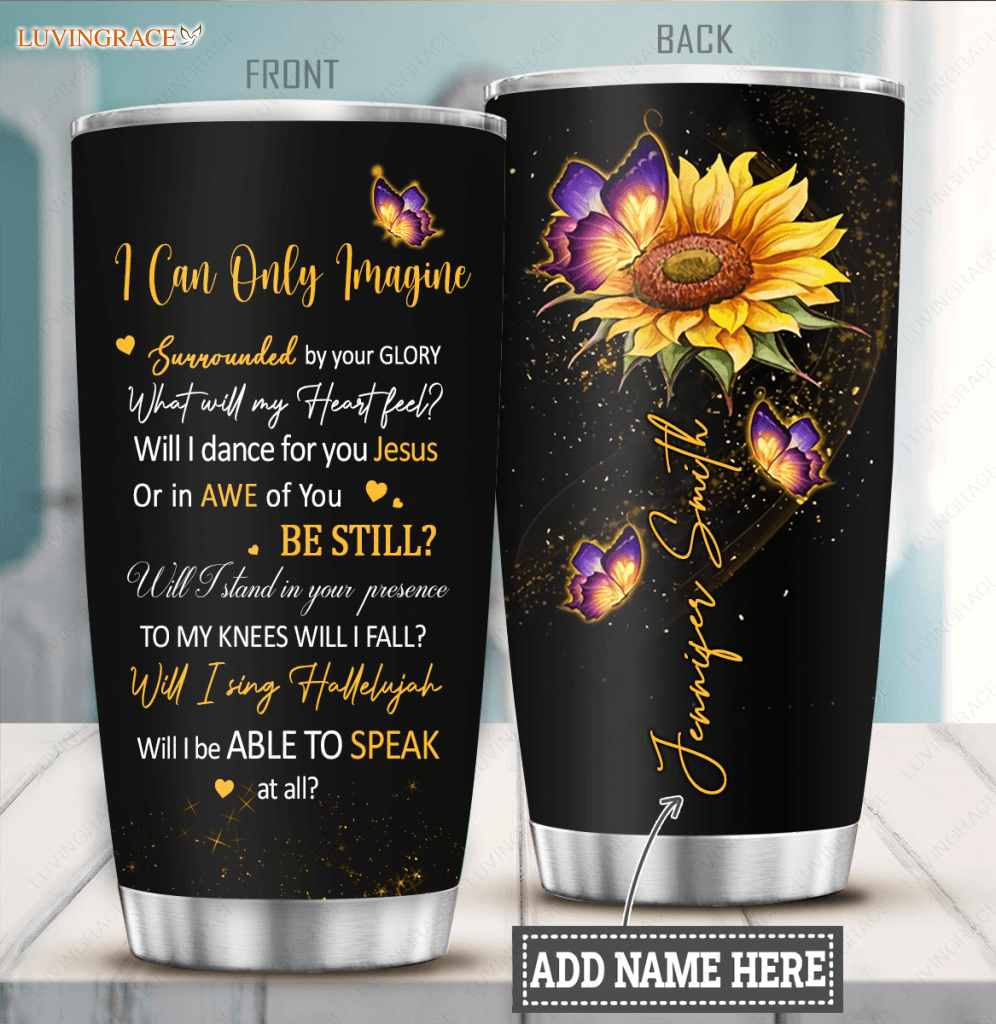 Black And Yellow Glory Customized Tumbler Tumbler