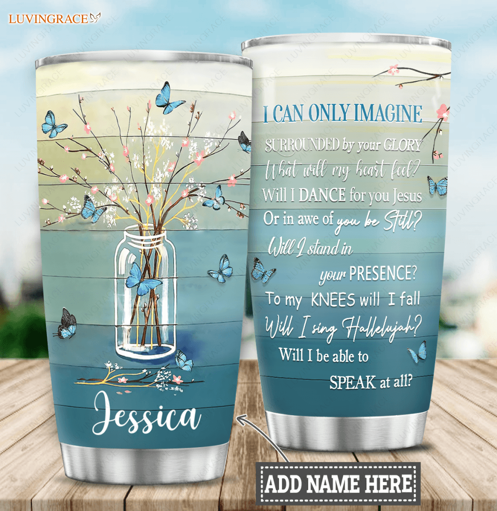 Butterflies Surrounded By Glory Tumbler