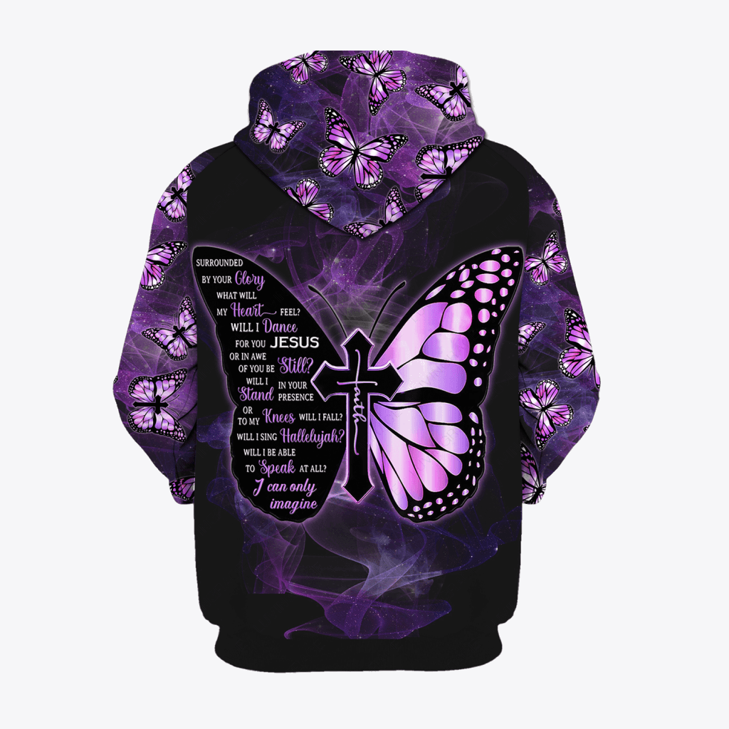 Butterfly Surrounded By The Glory Hoodie