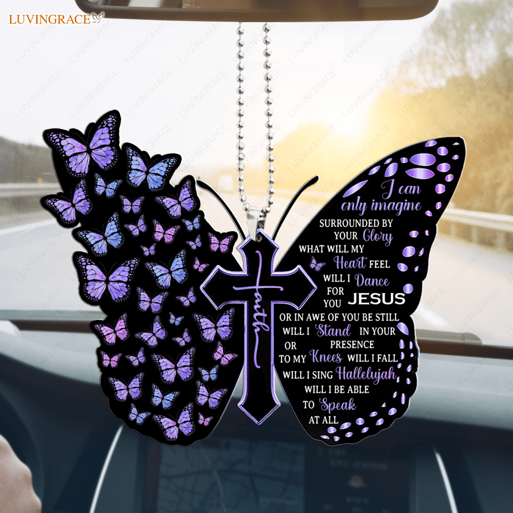 Butterfly Surrounded By The Glory Ornament