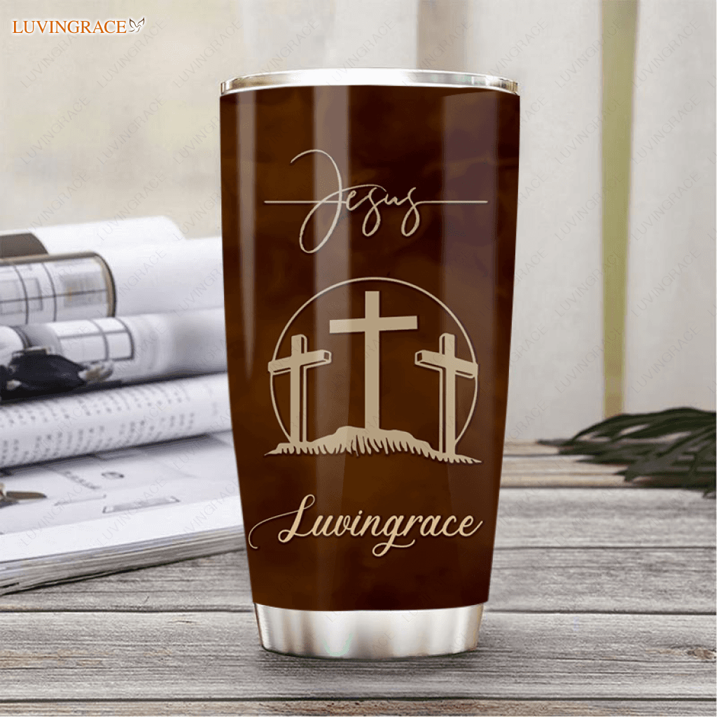 Candles And Bible As For Me My House Personalized Tumbler