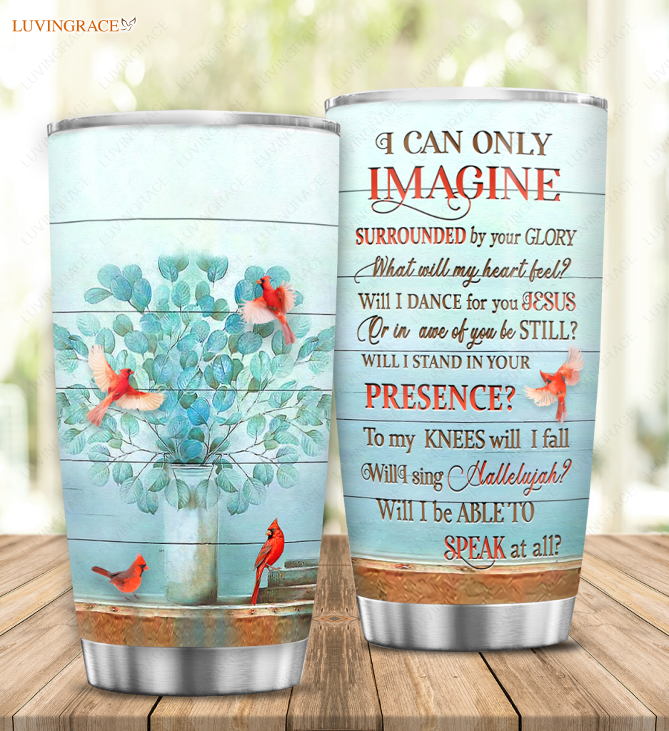 Cardinal Flower Jar By Glory Personalized Tumbler Tumbler