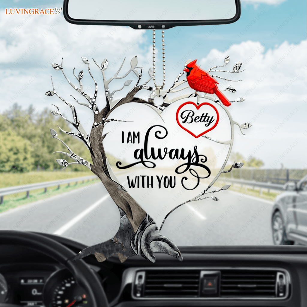 Cardinal Memorial Tree Personalized Ornament