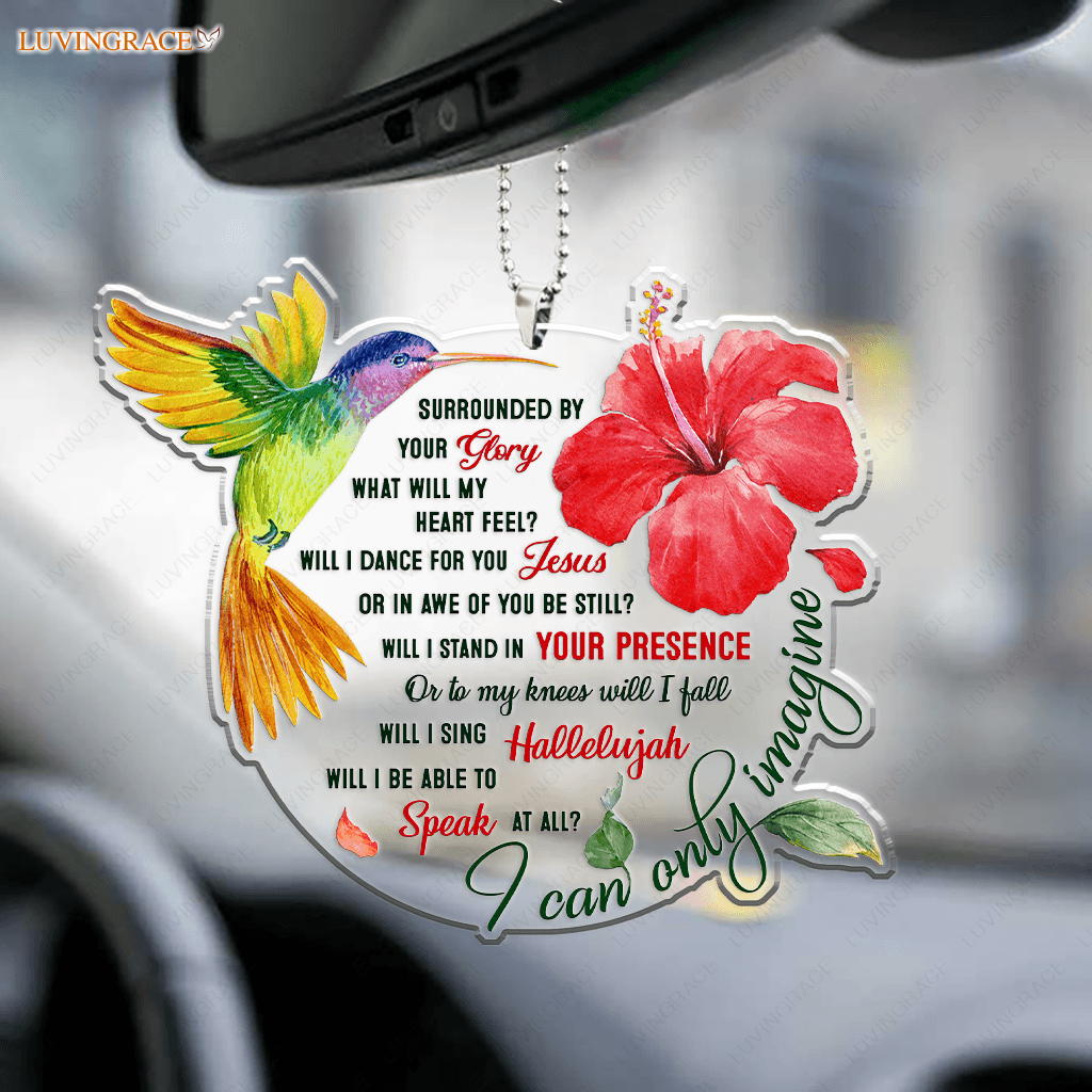 Cardinal Will I Sing Hallelujah Ornament