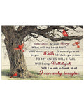 Cardinals Around Tree By Glory