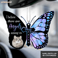 Cat Angels Among Us Memorial Personalized Ornament