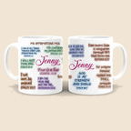 Christian Affirmations Mug - Personalized Custom Mug