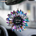 Christian Sunflower God Says You Are Ornament