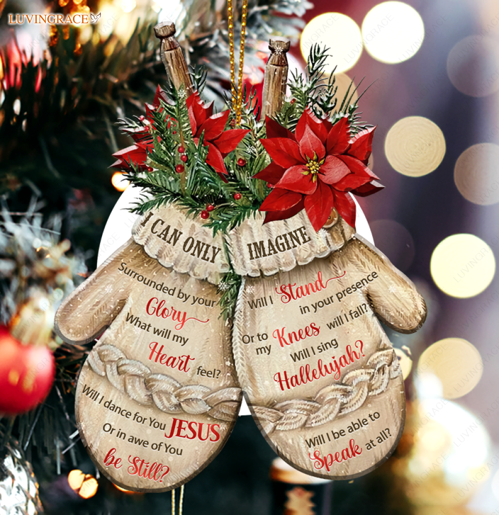 Christmas Gloves By Glory Ornament