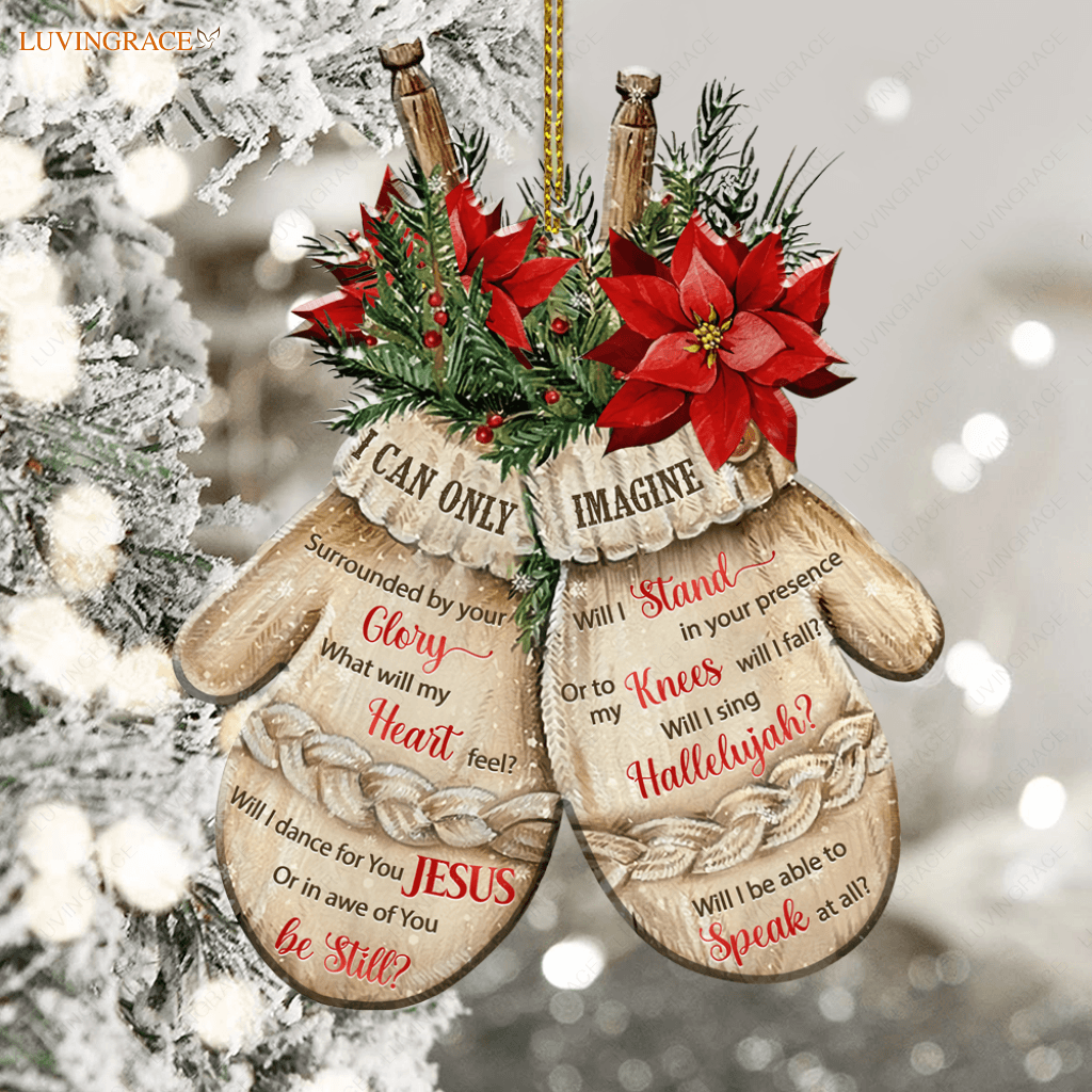 Christmas Gloves By Glory Ornament