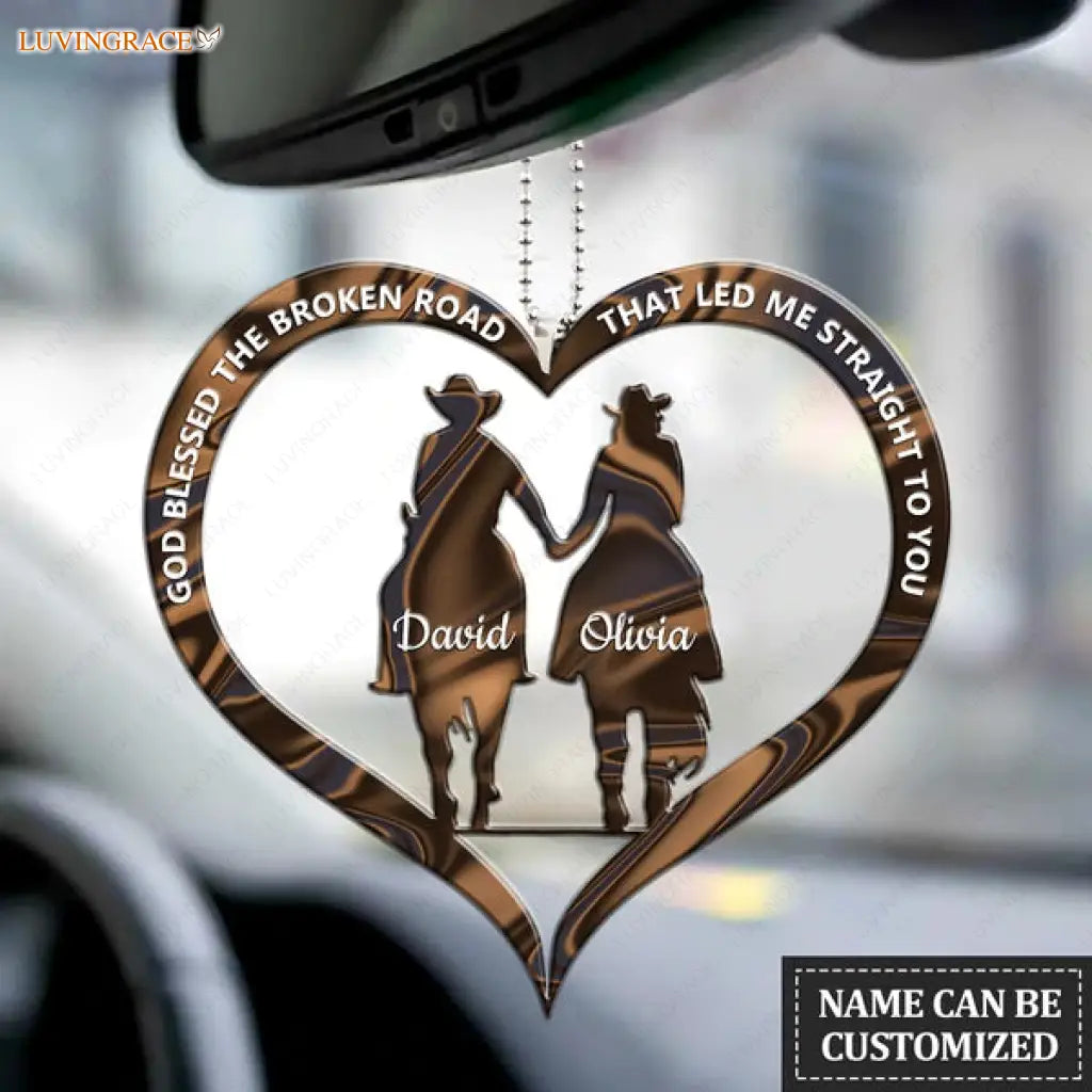 Collection Of Horse Couple Personalized Ornament