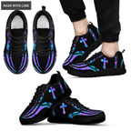 Cross Hologram Faith Over Fear Breathable Running Shoes