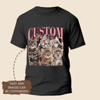 CUSTOM Your Own Photo Here, Cat Dog Favorite Customized Shirt