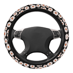 Daisy Flower Car Interior Decoration Steering Wheel Cover