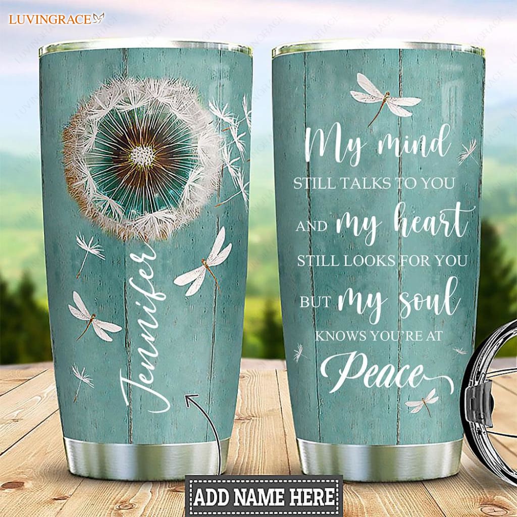 Dandelion My Mind Personalized Tumbler Tumbler