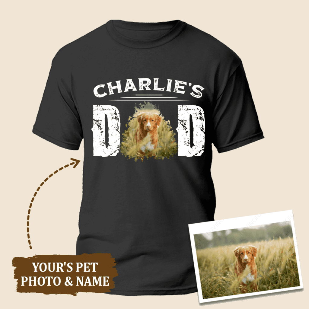 Dog Dad/Mom Basic Personalized Custom Tshirt