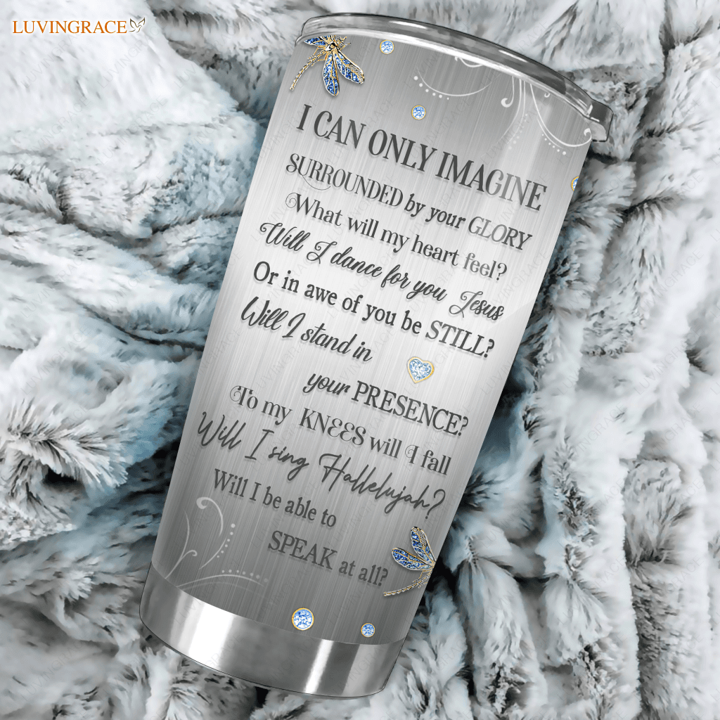 Dragonfly Surrounded By Glory Personalized Tumbler