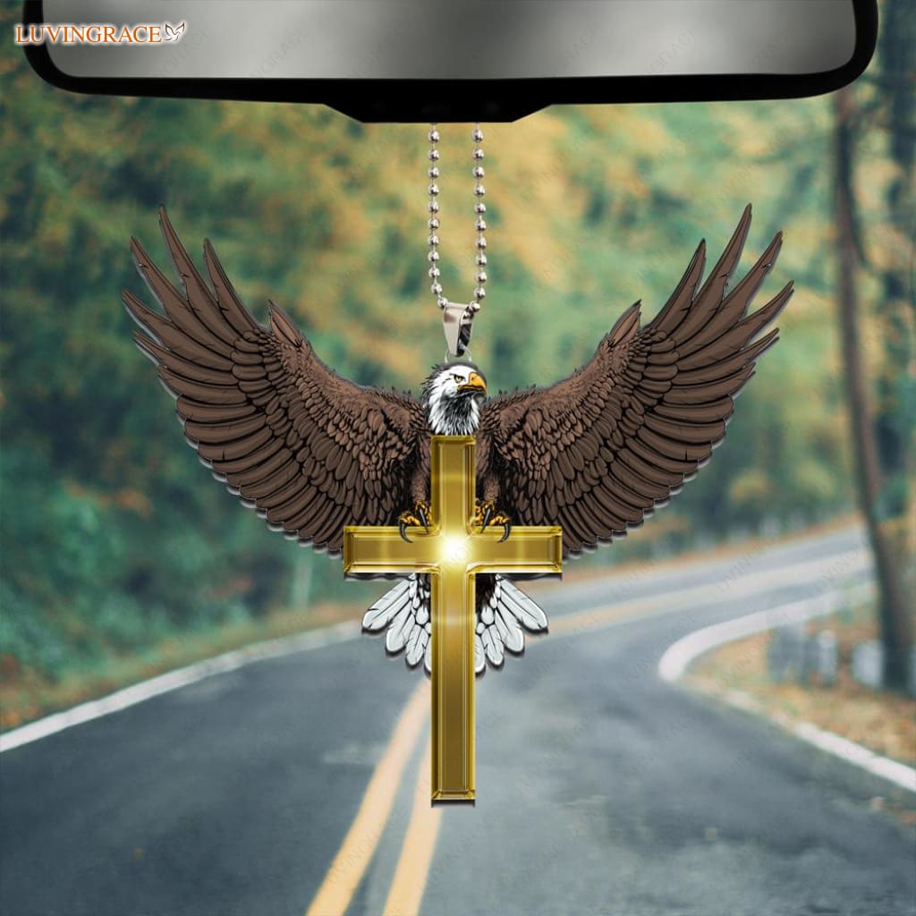 Eagle Cross Ornament