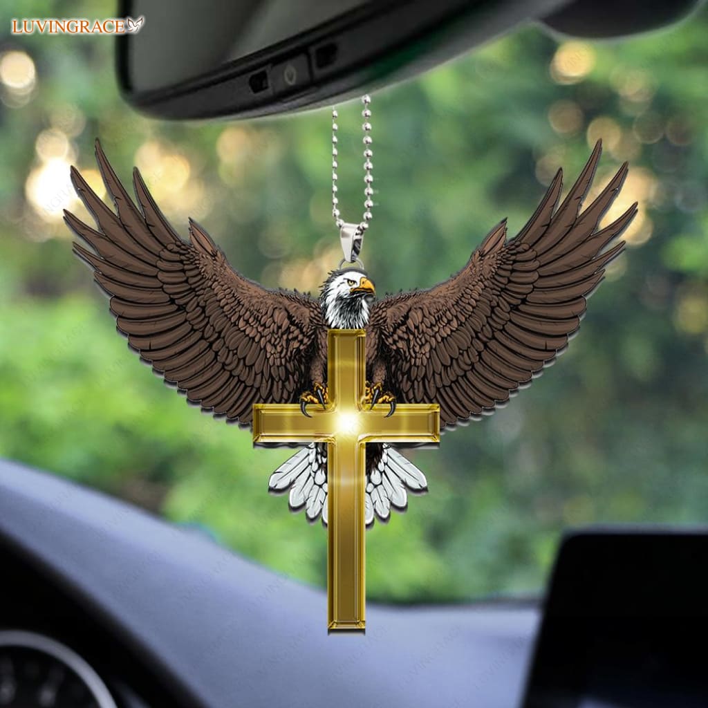 Eagle Cross Ornament