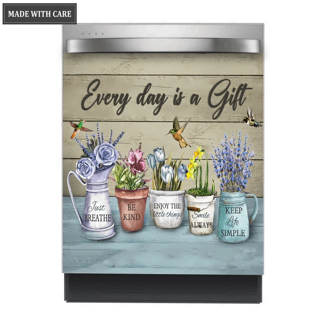 Every Day Is A Gift Magnetic Dishwasher Cover