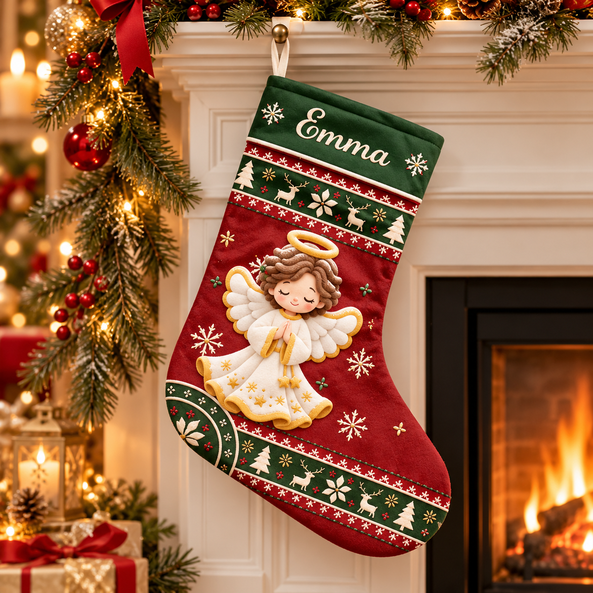 Christmas Gift For Kids & Family - Personalized Christmas Stocking
