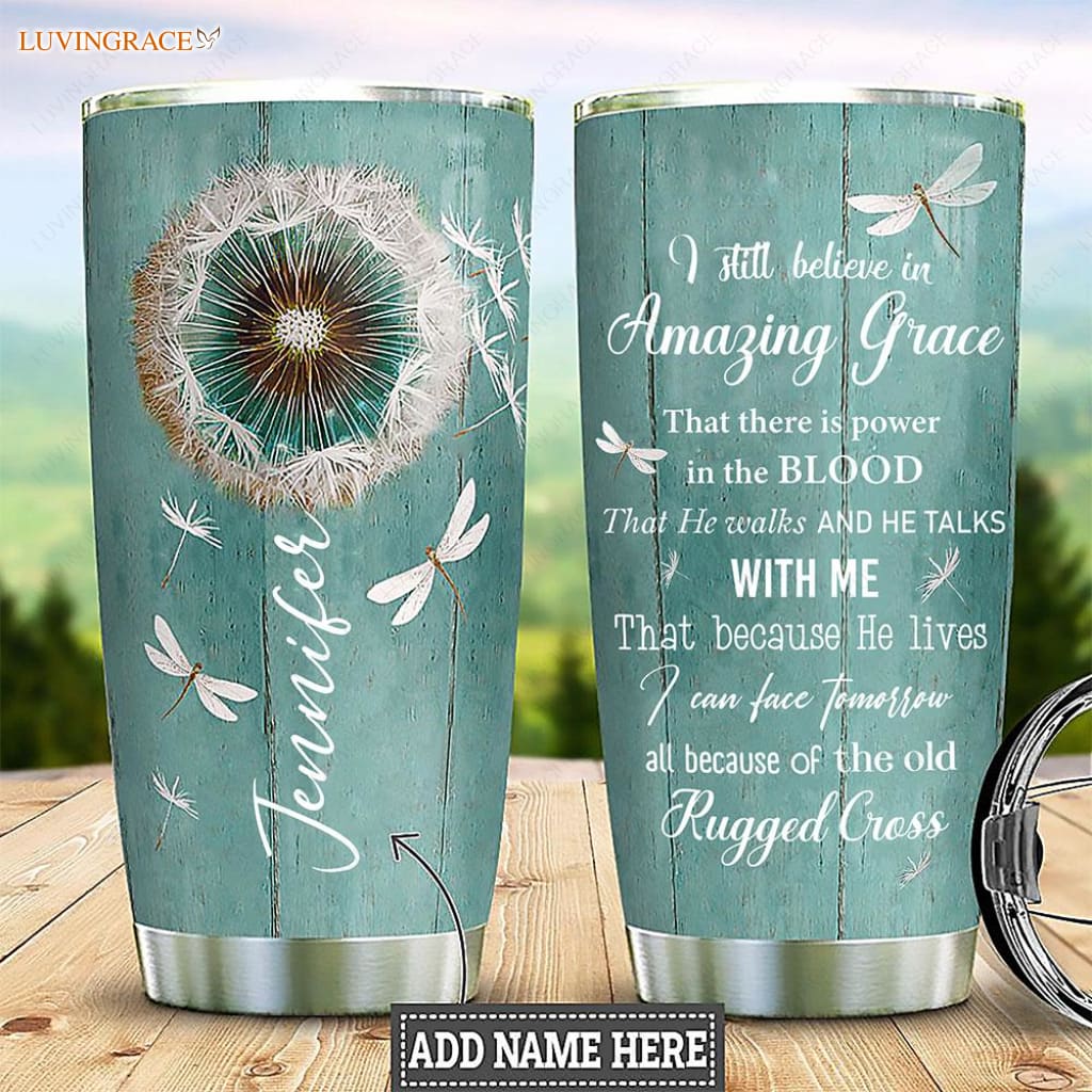 Faith Amazing Grace Personalized Tumbler Tumbler