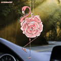 Flowers And Flamingo God Says You Are Ornament
