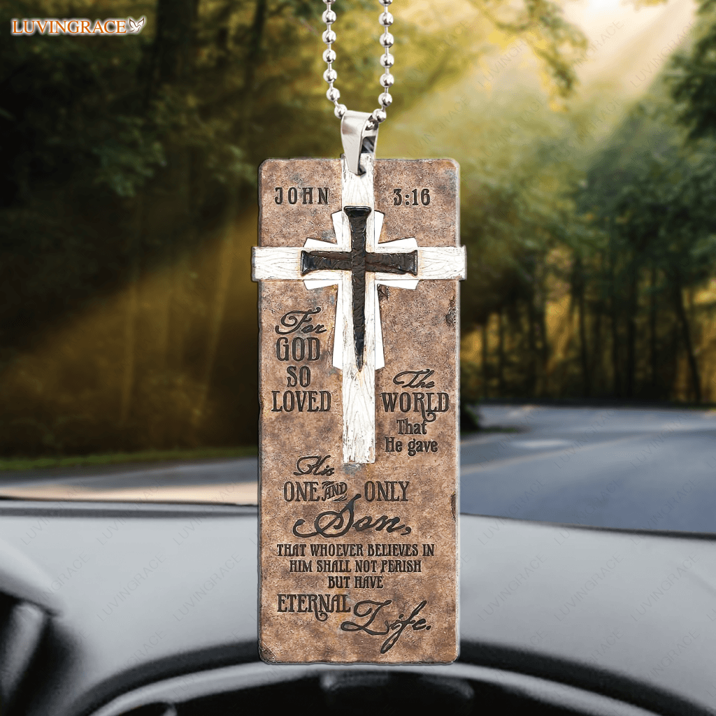 For God So Loved Ornament