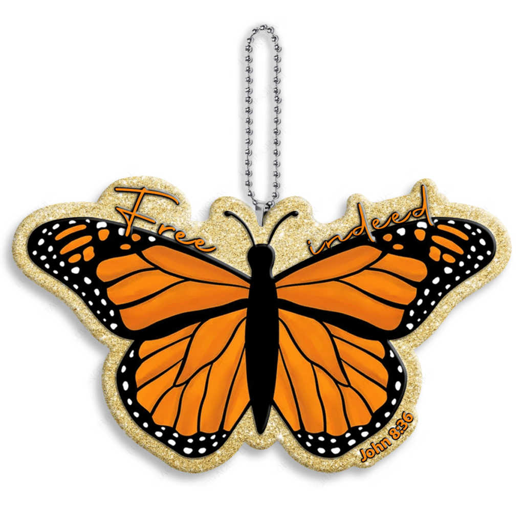 Free Indeed Monarch Butterfly Ornament