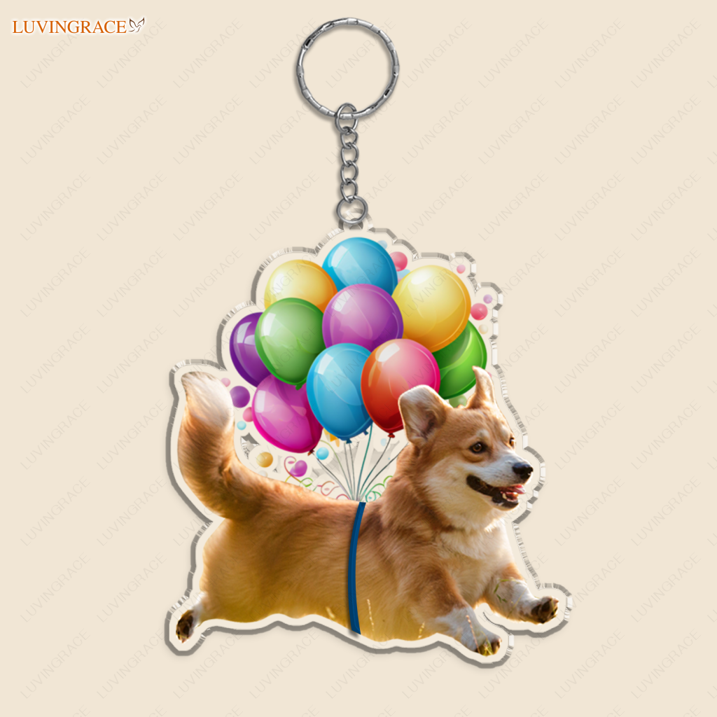 Funny Dog Bubble Ornament - Personalized Car Hanging
