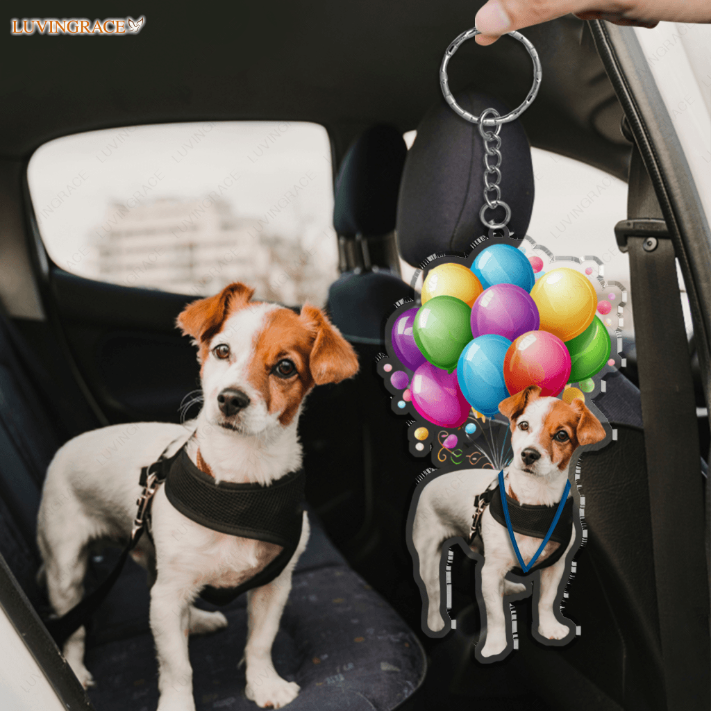 Funny Dog Bubble Ornament - Personalized Car Hanging