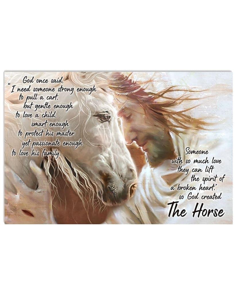 God Created The Horse