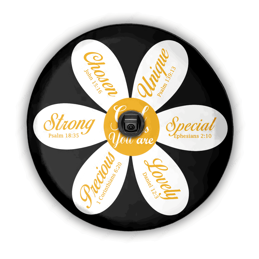 God Says You Are Tire Cover Car Accessories