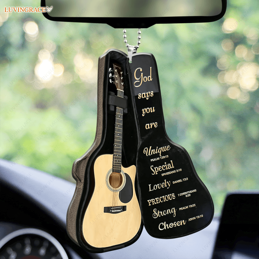 Guitar Bag God Says You Are Ornament