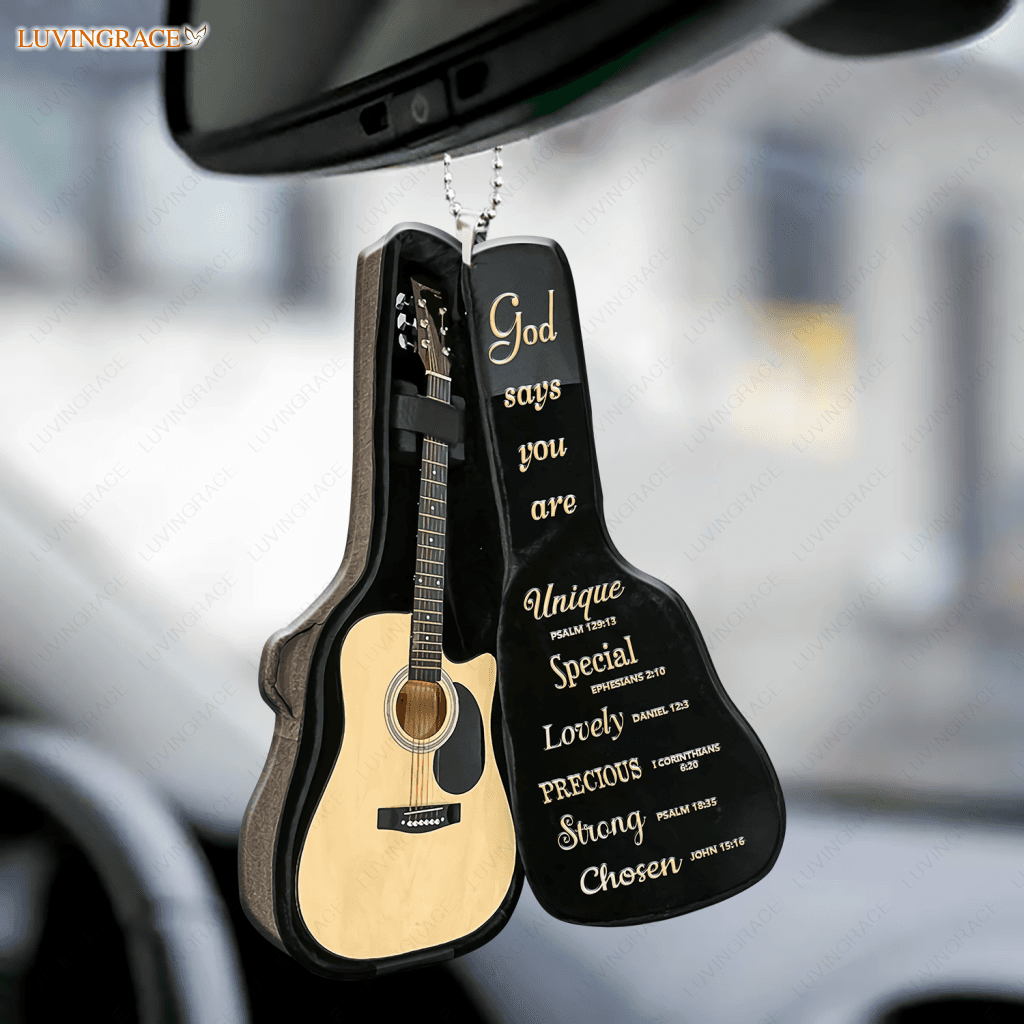 Guitar Bag God Says You Are Ornament