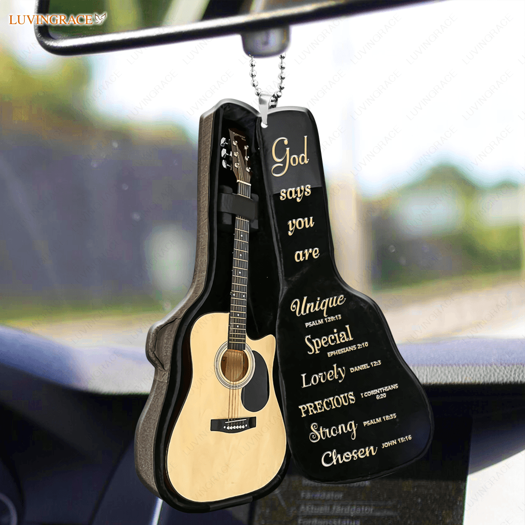 Guitar Bag God Says You Are Ornament
