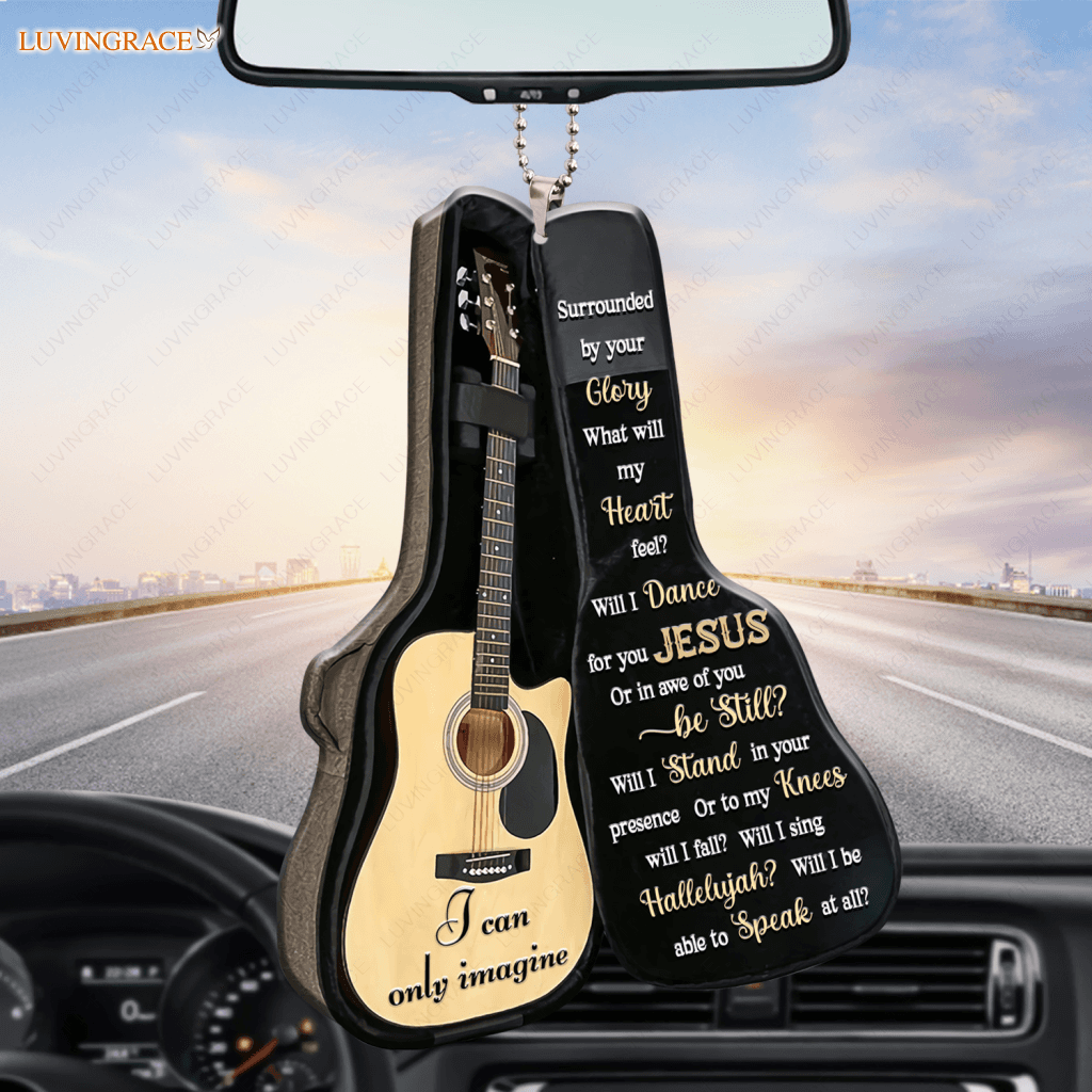 Guitar Bag Surrounded By The Glory Ornament