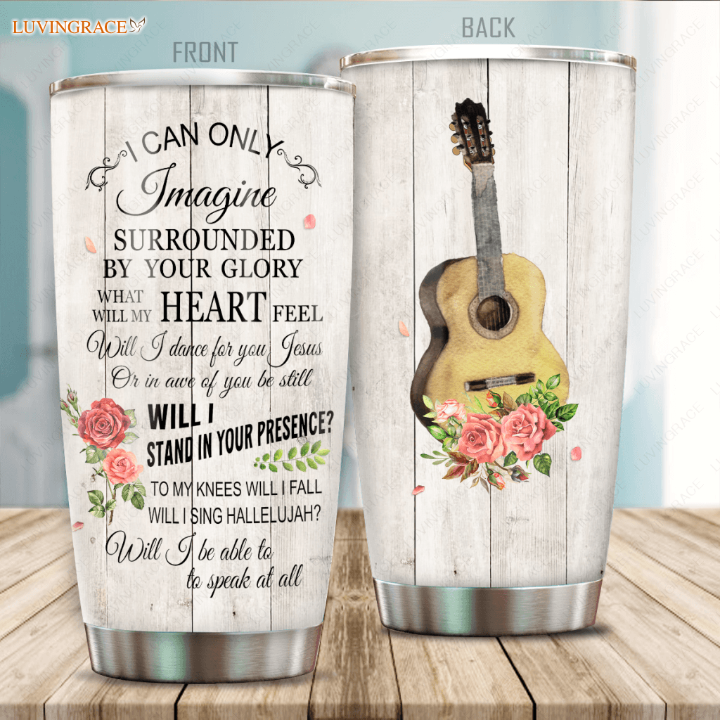 Guitar Surrounded By Glory Customized Tumbler Tumbler