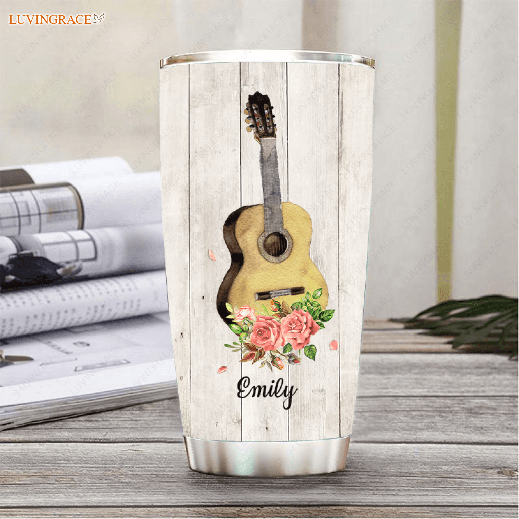 Guitar Surrounded By Glory Customized Tumbler Tumbler