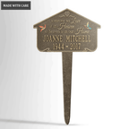 Heaven Is In Our Home Personalized Memorial Plaque