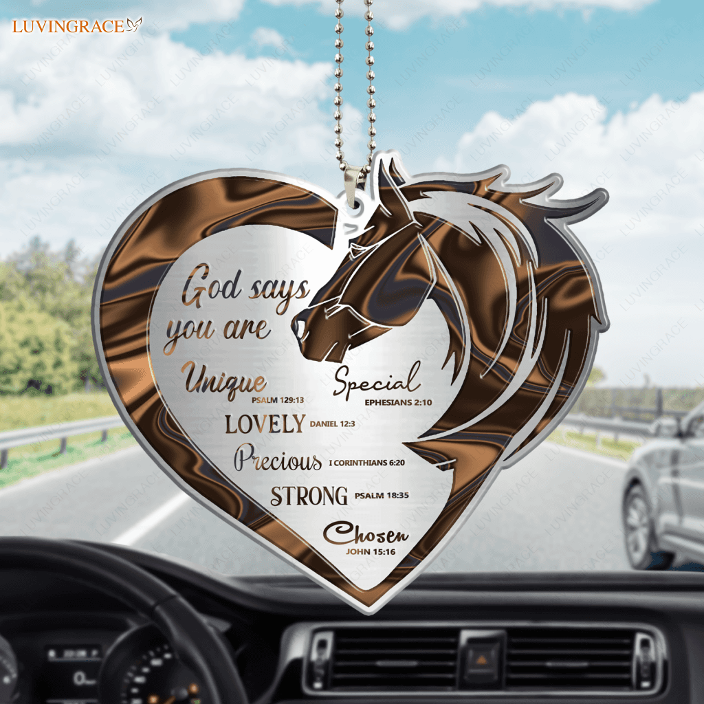 Hologram Horse God Says You Are Ornament